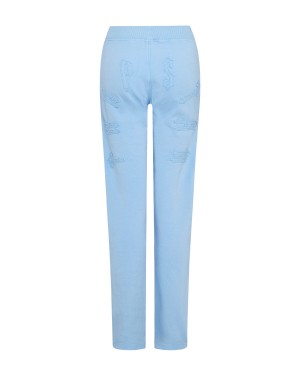 Baby Blue Women's Trapstar Irongate Split Leg Trousers UK | 71849-FIHJ