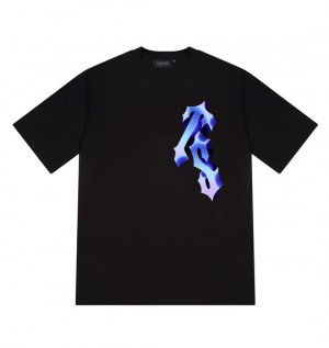 Black Men's Trapstar 3d TS T-shirts UK | 09241-TZGC