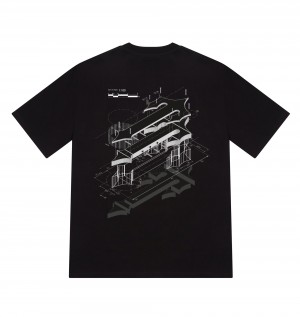 Black Men's Trapstar DIY 3.0 T-shirts UK | 60154-NMGP