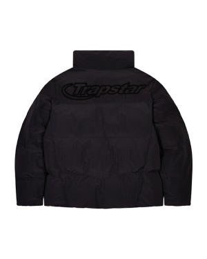 Black Men's Trapstar Hyperdrive Ripstop Puffer Jackets UK | 13290-JSAE