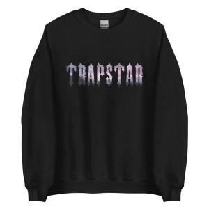 Black Men's Trapstar Lightning Sweatshirts UK | 95167-WQXC