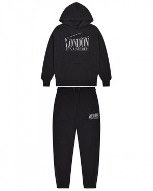 Black Men's Trapstar London Tracksuits UK | 89126-ILAU