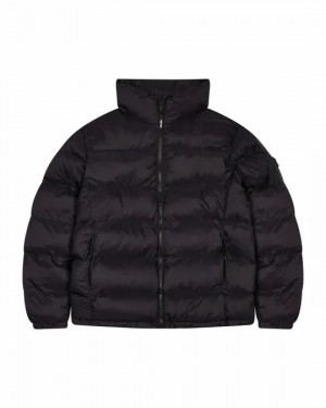 Black Men's Trapstar Puffer Jackets UK | 65739-NBFK