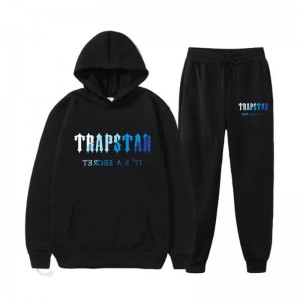 Black Men's Trapstar Tracksuits UK | 37208-XRJG