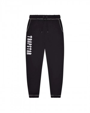 Black Men's Trapstar X Cough Syrup Joggers UK | 34602-YPHN