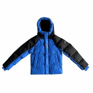 Black / Blue Men's Trapstar Decoded Arch Puffer Jackets UK | 20175-AQSK