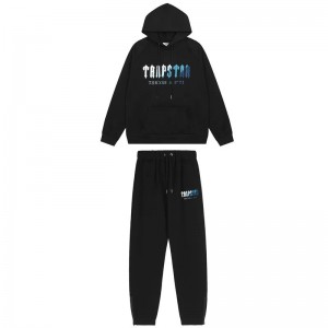 Black / White / Blue Men's Trapstar It’s A Secret Tracksuits UK | 16825-XJTK