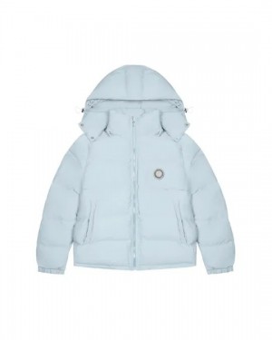 Blue Men's Trapstar Irongate Puffer Jackets UK | 09815-YWCU