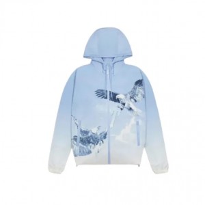 Blue Men's Trapstar Irongate T Flying Bird Windbreaker UK | 93460-XYUQ