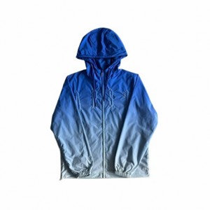 Blue Men's Trapstar Outline Arch Windbreaker UK | 54701-LORU