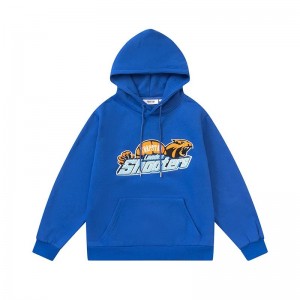 Blue Men's Trapstar Shooters Hoodies UK | 29065-QOUY