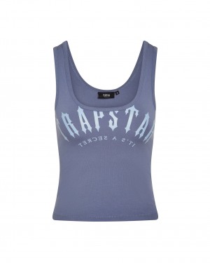 Blue Women's Trapstar Irongate Arch Vests UK | 13027-FYJV