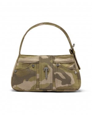 Green Camo Women's Trapstar Rivet Bags UK | 24195-EXOV