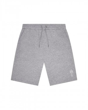 Grey Men's Trapstar Foundation Shorts UK | 32804-WMPB