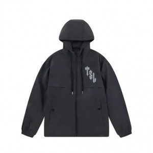 Grey Men's Trapstar Irongate T Windbreaker UK | 39801-FLYJ