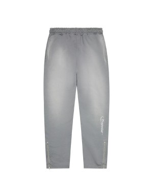 Grey / Cream Men's Trapstar Hyperdrive Spray Joggers UK | 47936-APQX