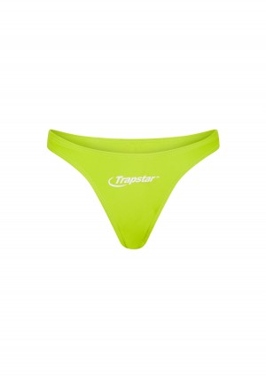 Light Green Women's Trapstar Anime Bikini Bottoms UK | 79345-OCEA