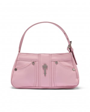 Pink Women's Trapstar Rivet Bags UK | 71648-OHTW