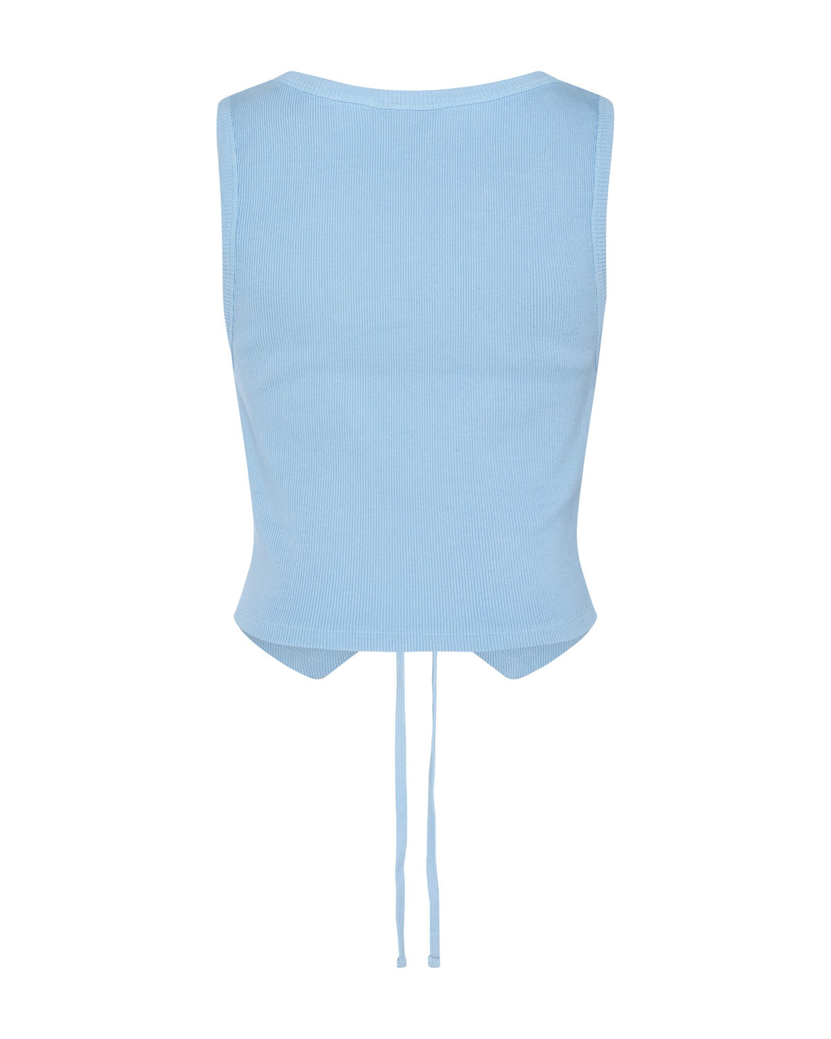 Baby Blue Women's Trapstar Irongate Lace Up Vests UK | 20458-TEYC