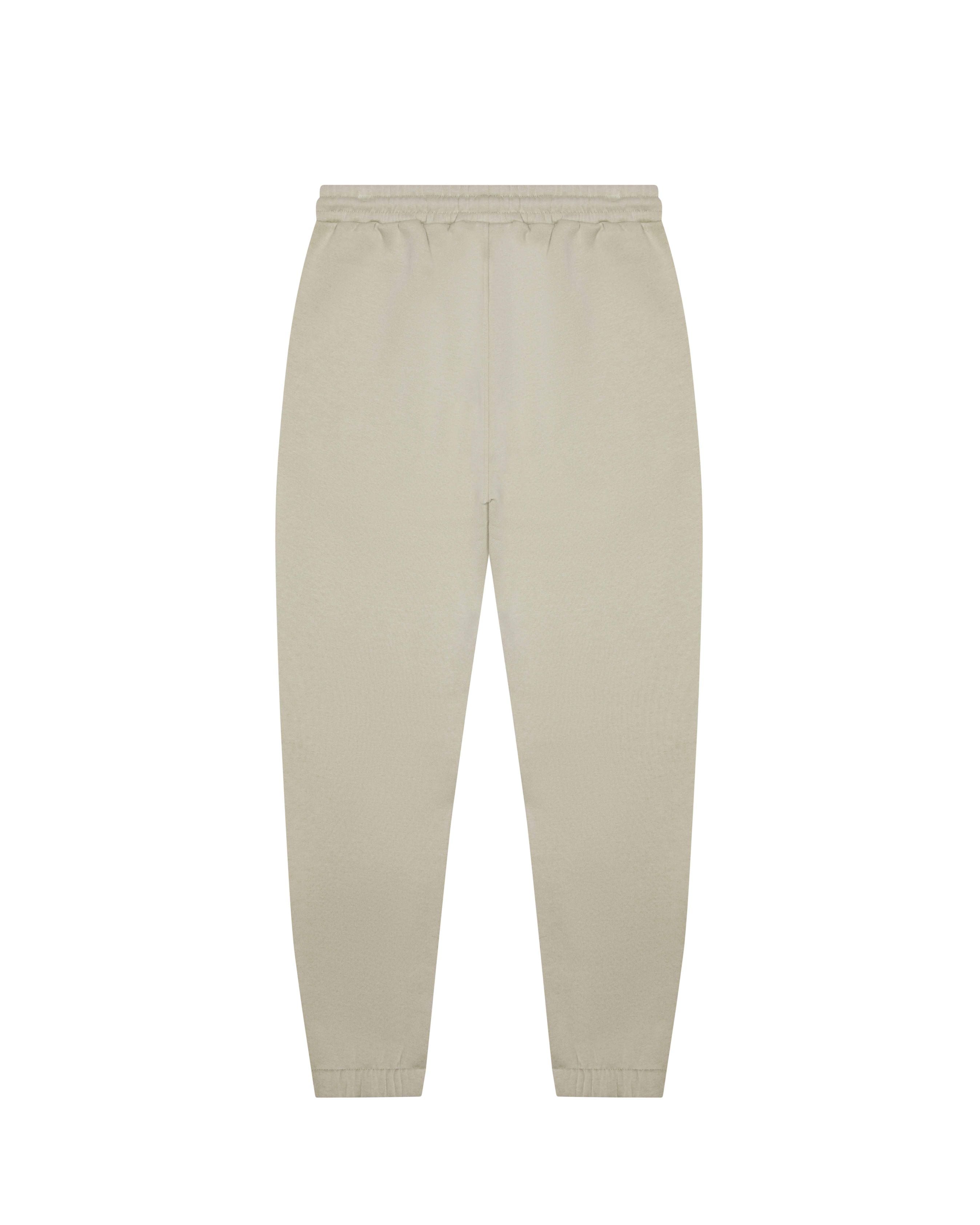 Beige Men's Trapstar Chenille Decoded Joggers UK | 72465-RGNM