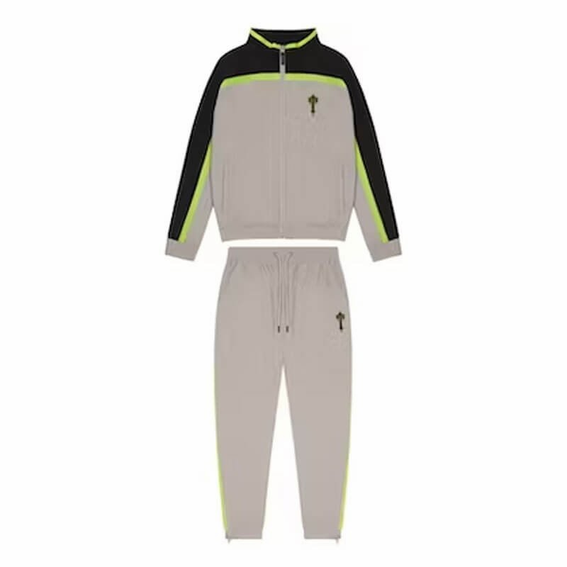 Beige Men\'s Trapstar Irongate T Shell Tracksuits UK | 05182-UGDF