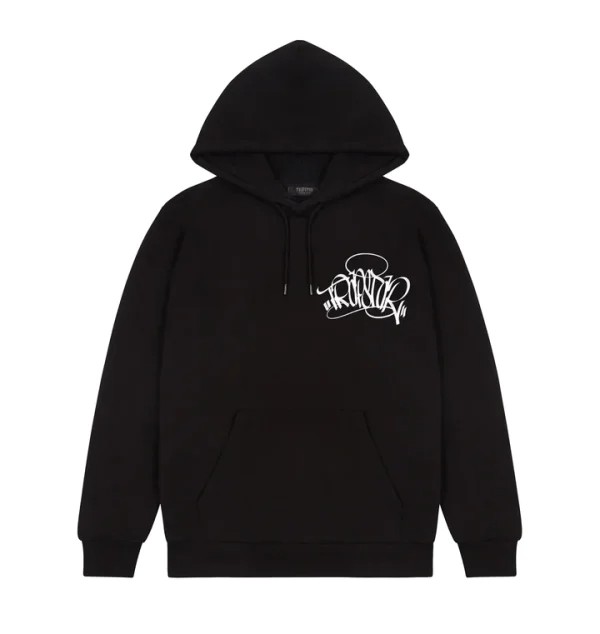 Black Men\'s Trapstar ALL CITY Hoodies UK | 64219-UHWY