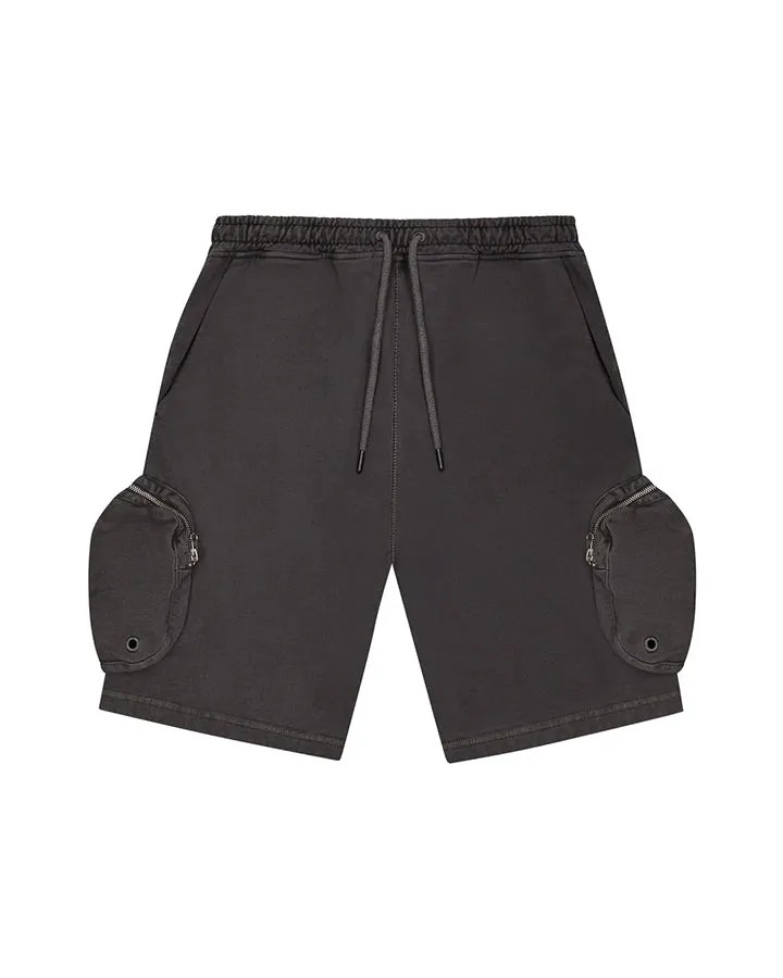 Black Men\'s Trapstar Construct Hyperdrive Shorts UK | 26893-QBKR