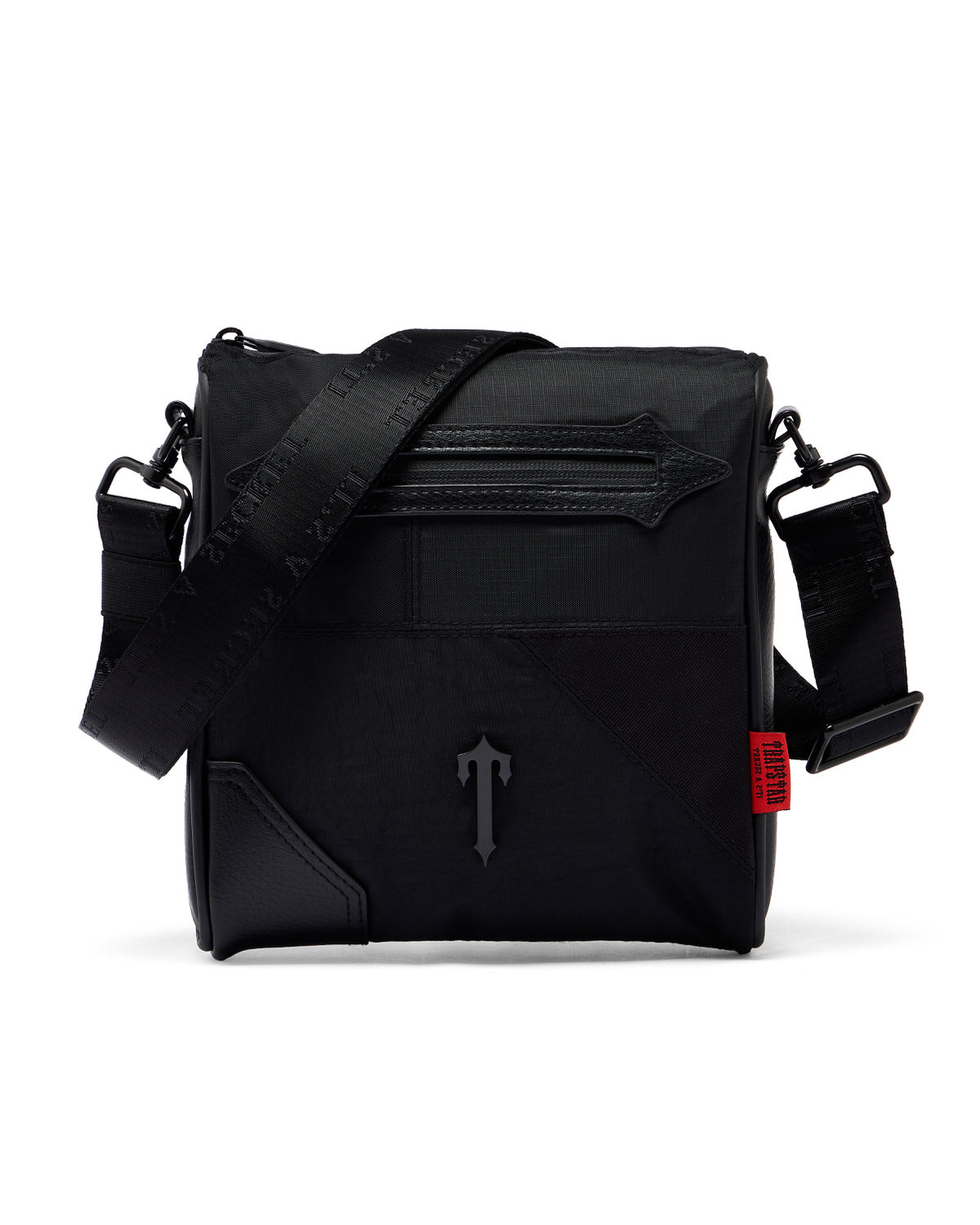 Black Men\'s Trapstar Construct Messenger Bags UK | 50843-WPVB