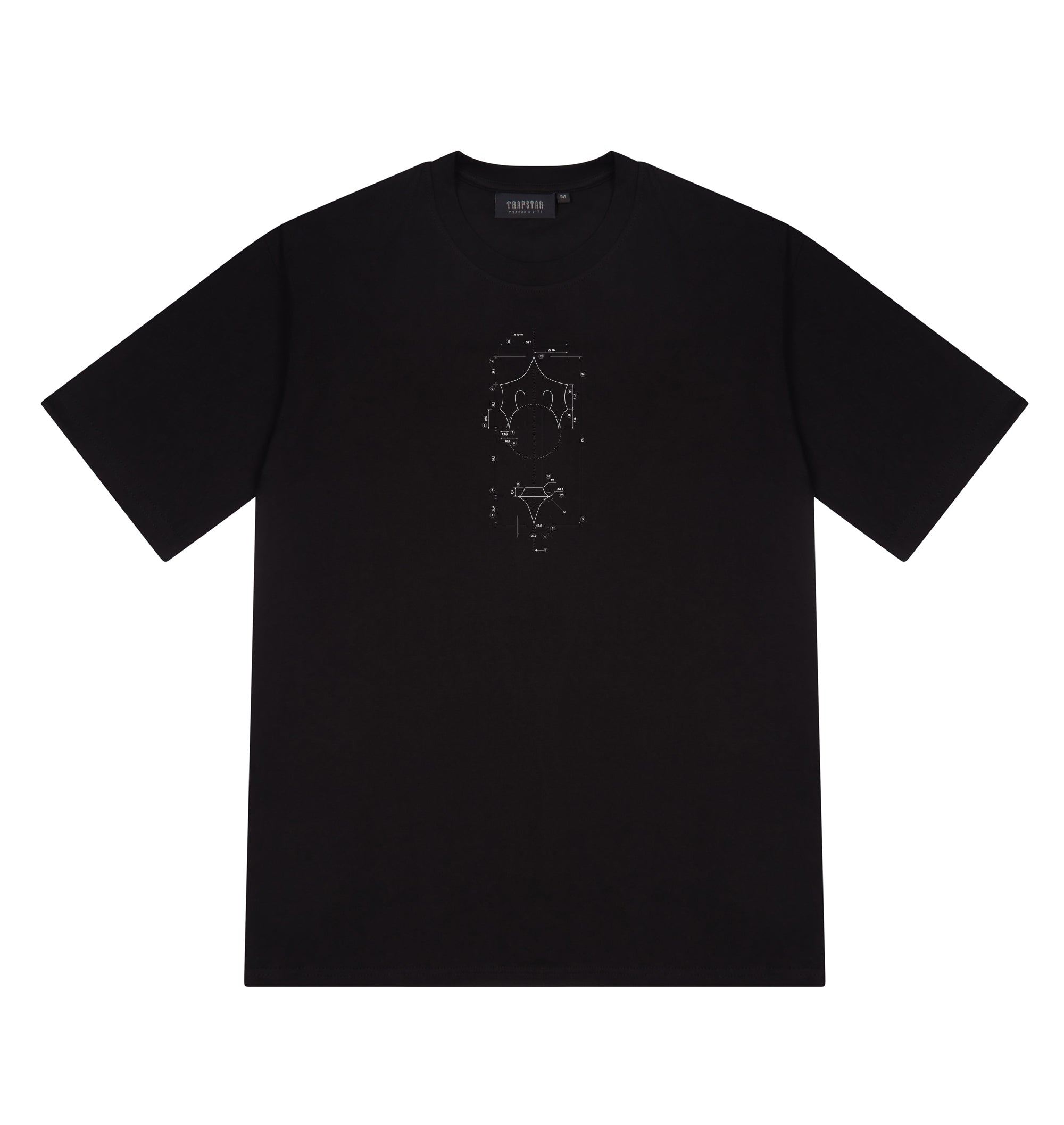 Black Men's Trapstar DIY 3.0 T-shirts UK | 60154-NMGP