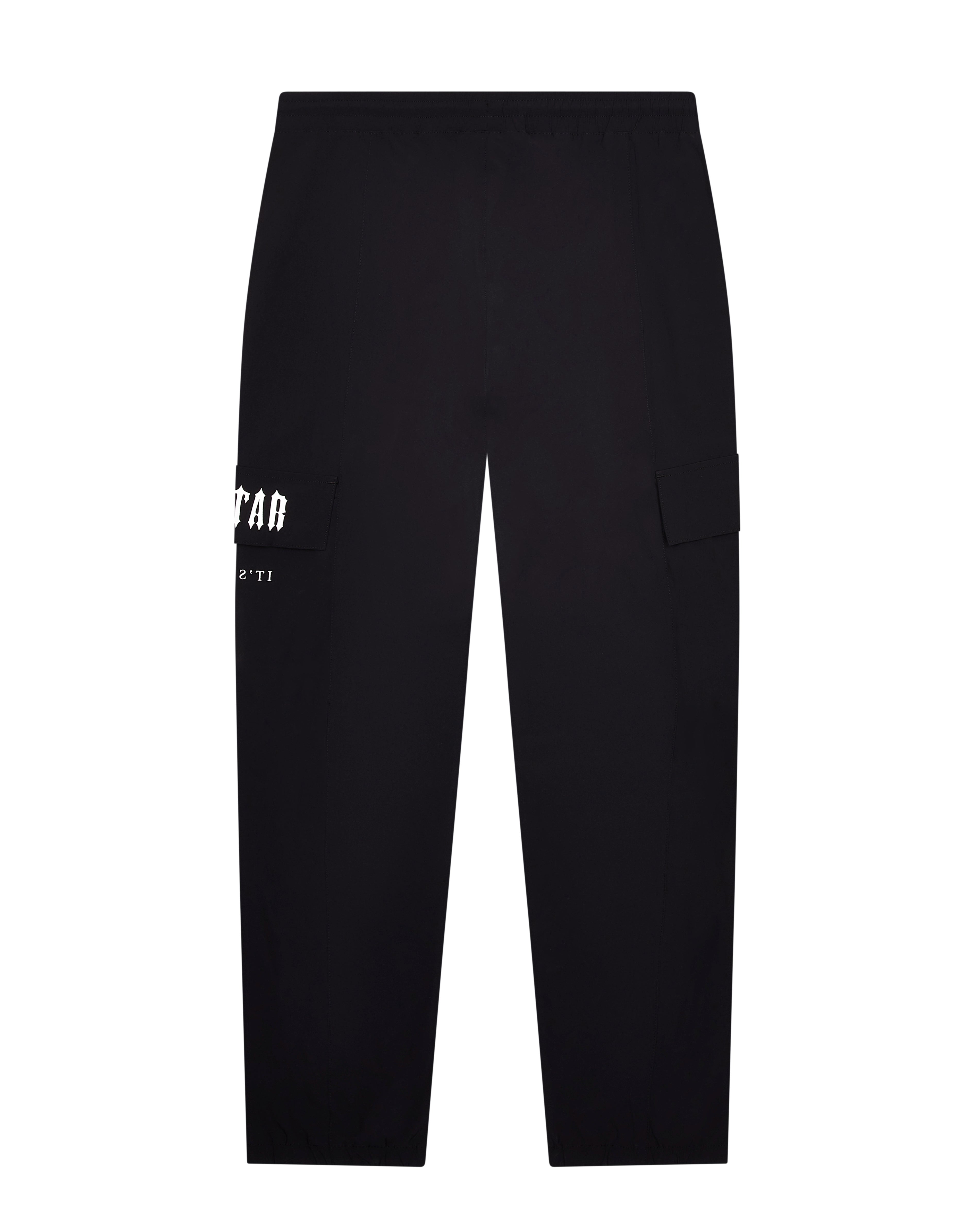 Black Men's Trapstar Decoded Tech Track Trousers UK | 04275-VCIW