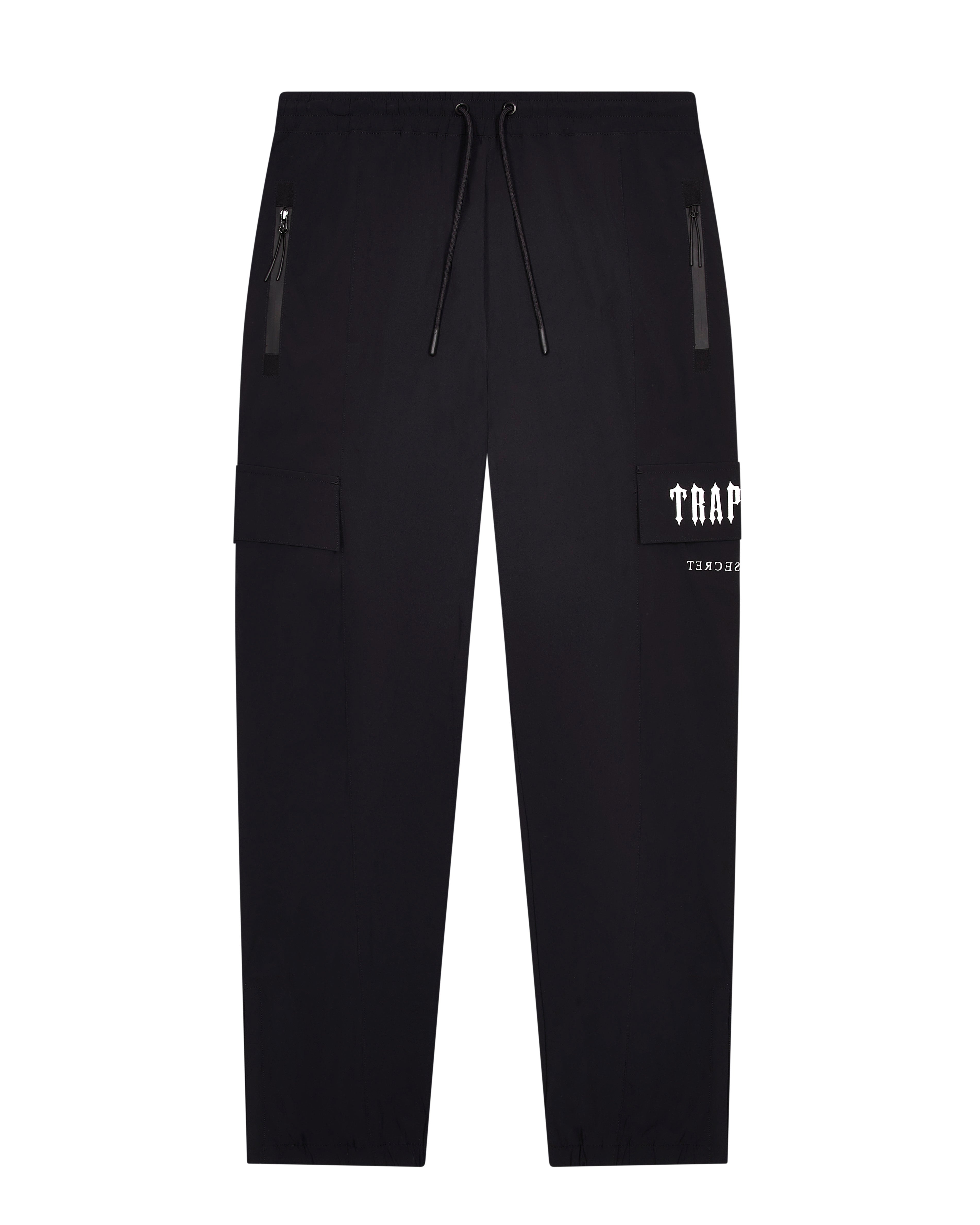 Black Men\'s Trapstar Decoded Tech Track Trousers UK | 04275-VCIW