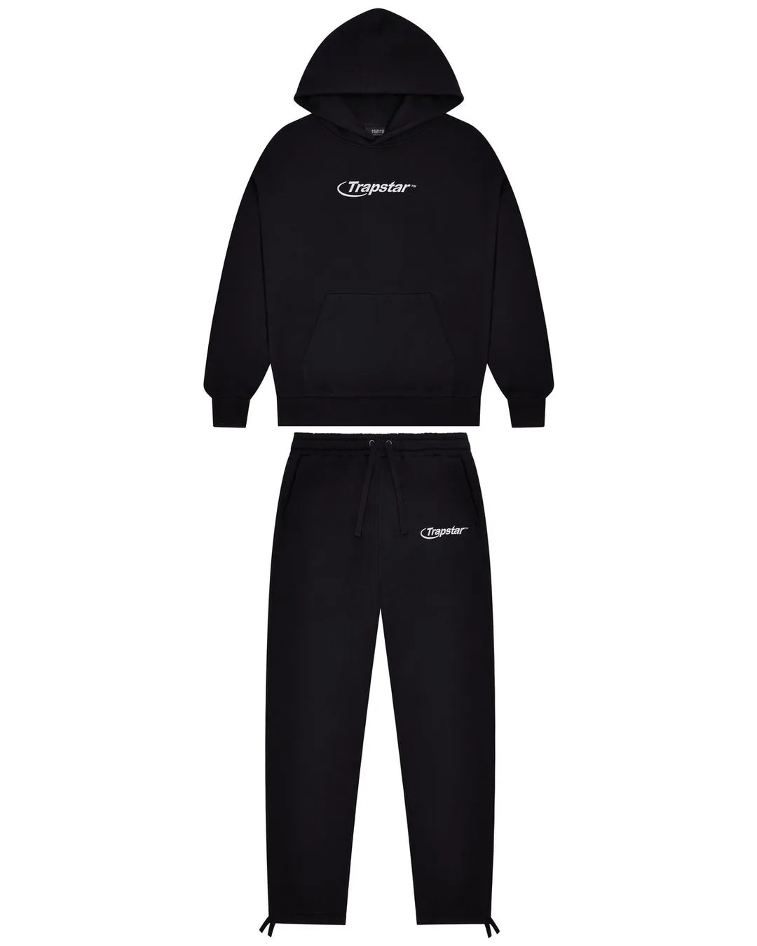 Black Men\'s Trapstar Hyperdrive Embroidered Tracksuits UK | 48105-TVXS