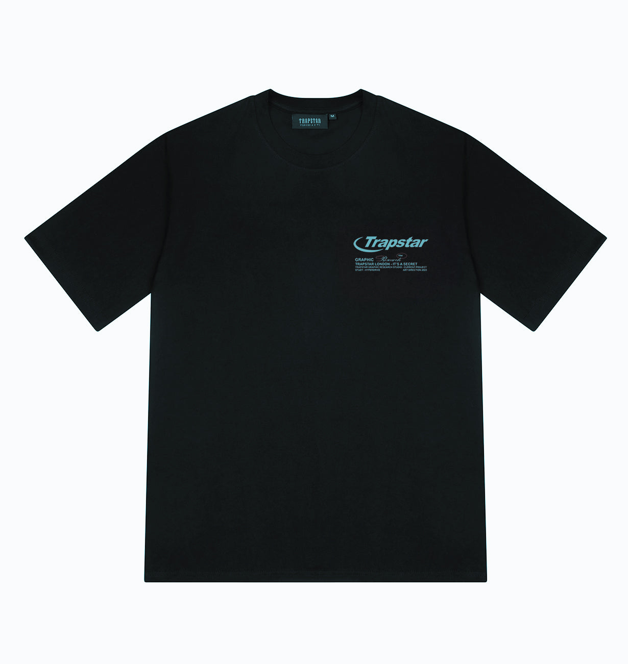 Black Men's Trapstar Hyperdrive Odyssey T-shirts UK | 56093-QOWM