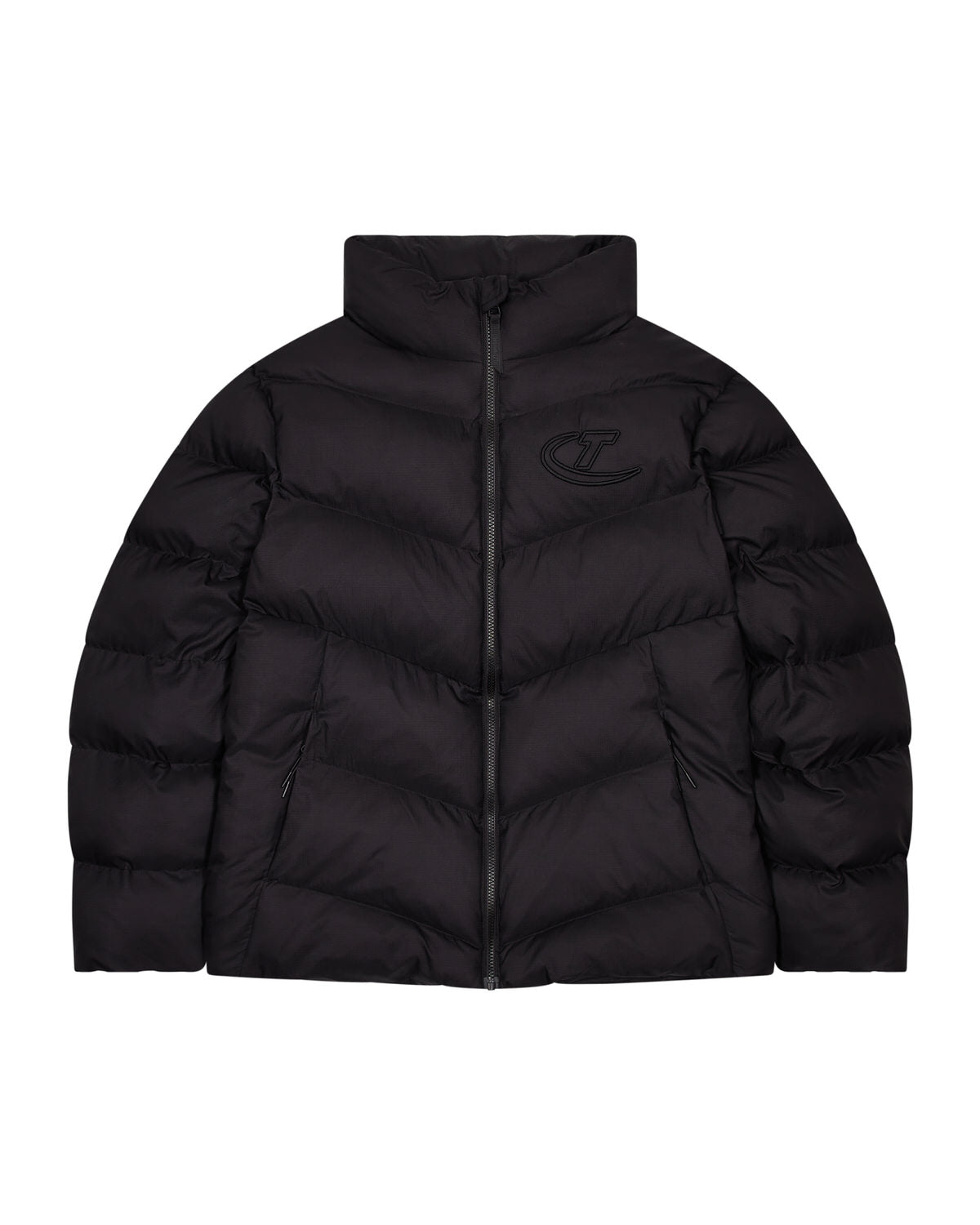 Black Men\'s Trapstar Hyperdrive Puffer Puffer Jackets UK | 13570-DFWX