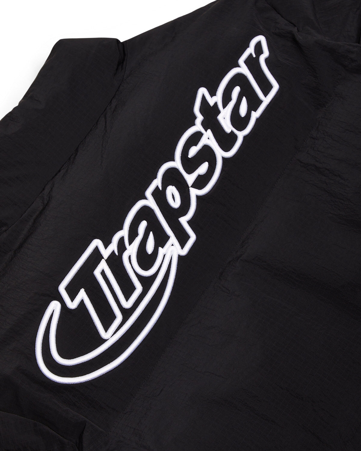 Black Men's Trapstar Hyperdrive Ripstop Puffer Jackets UK | 24750-XLRD