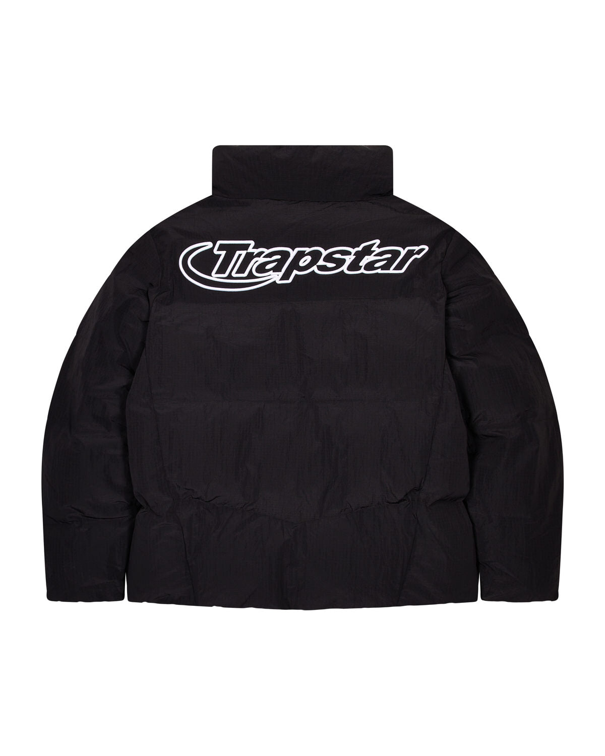 Black Men\'s Trapstar Hyperdrive Ripstop Puffer Jackets UK | 24750-XLRD