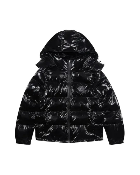 Black Men\'s Trapstar Irongate Puffer Jackets UK | 02376-MXAT