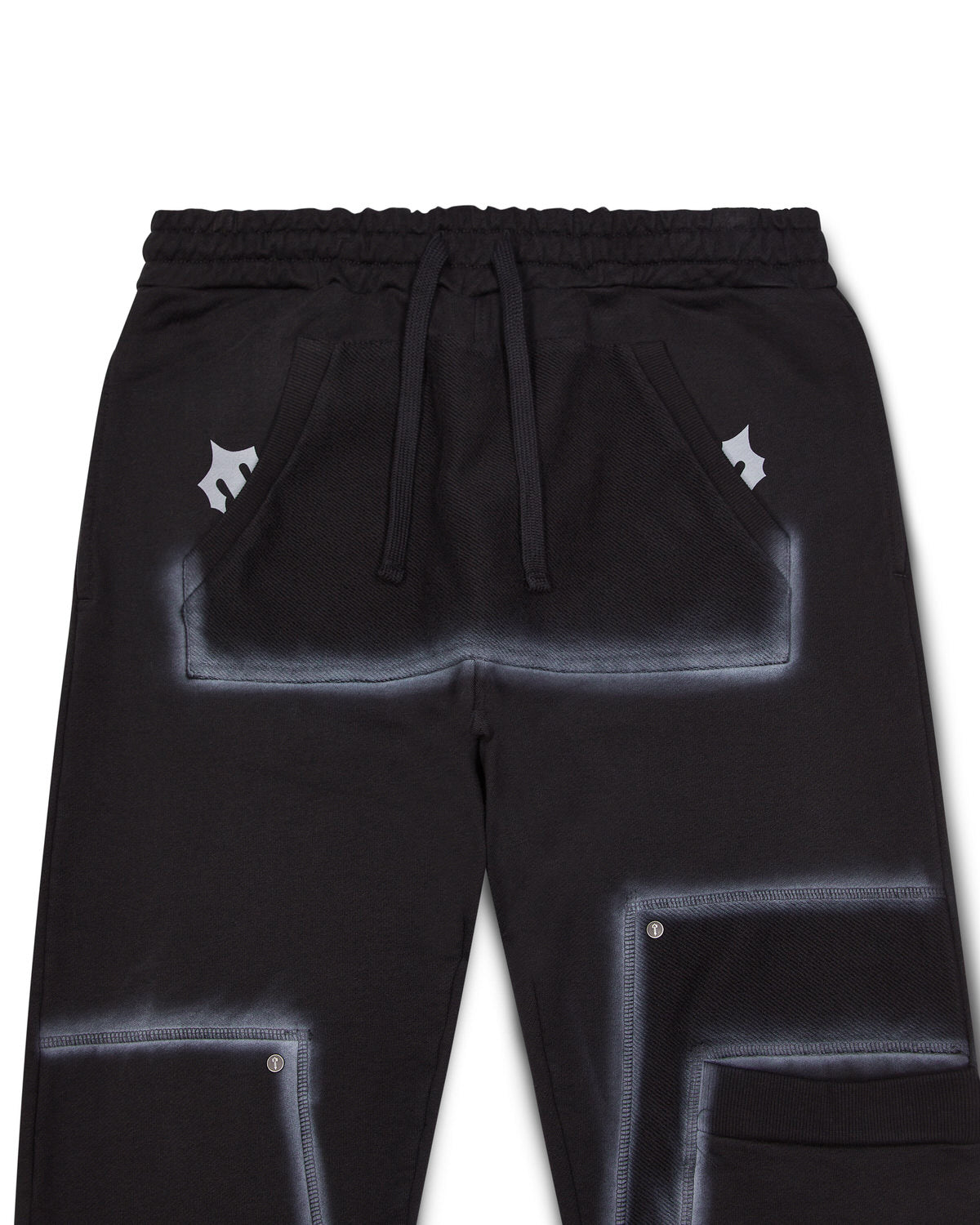 Black Men's Trapstar Irongate Rivet 2.0 - Blackstorm Edition Tracksuits UK | 45127-RCES