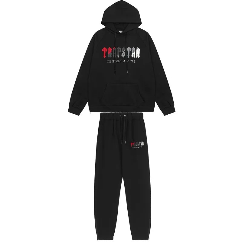 Black Men\'s Trapstar It’s A Secret Tracksuits UK | 10258-WIYL