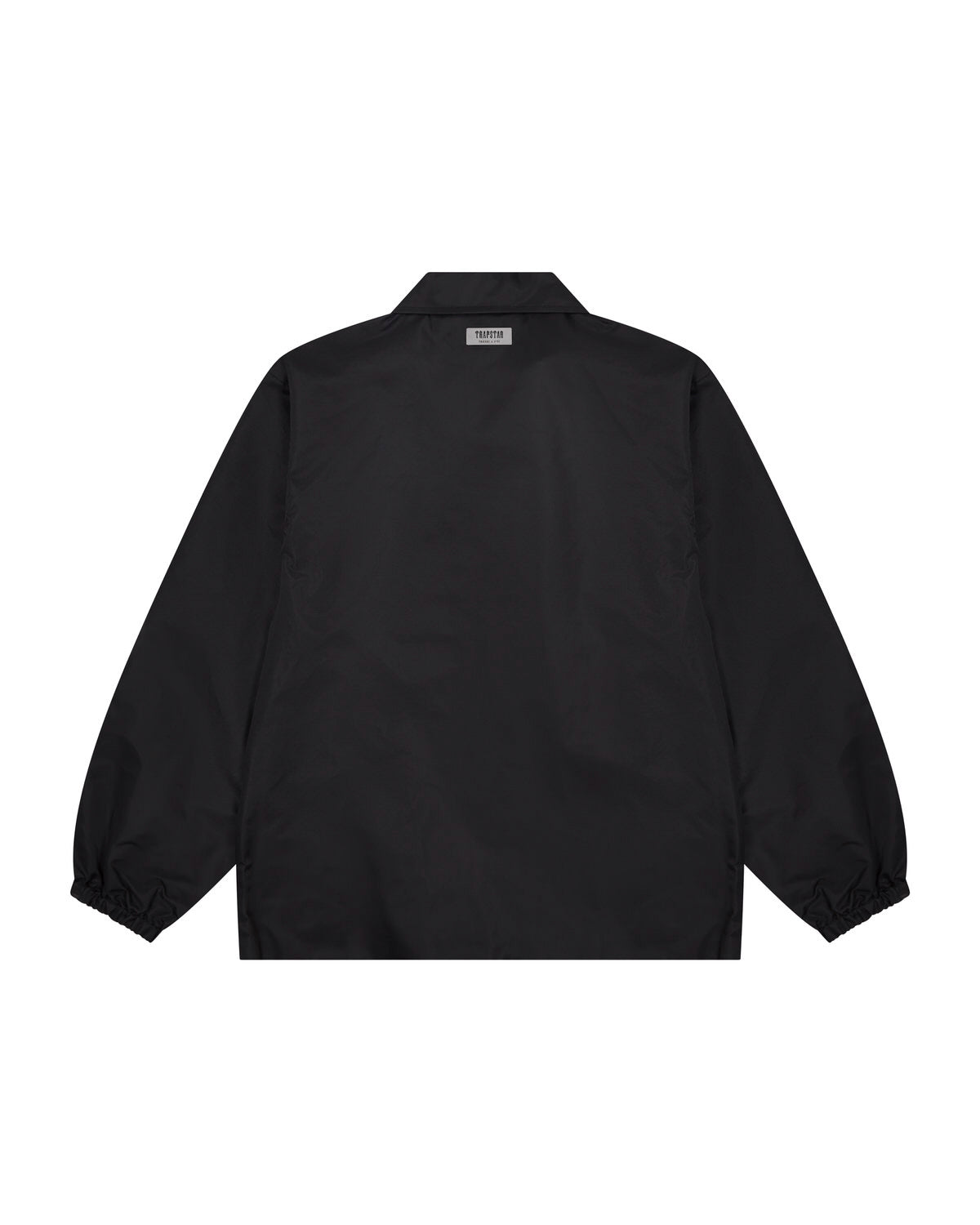 Black Men's Trapstar Nylon Twill Coach Jackets UK | 20591-CUQO