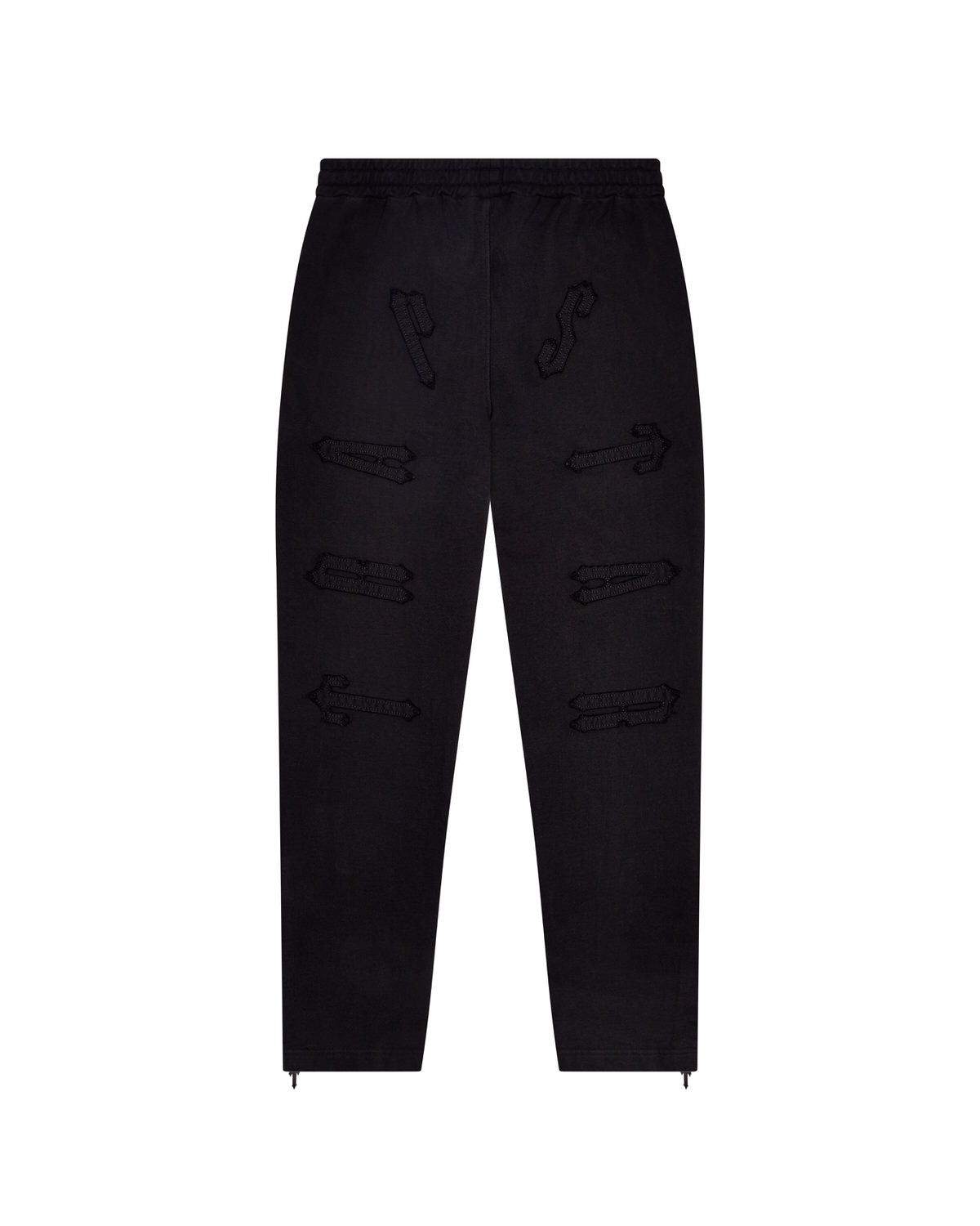 Black Men\'s Trapstar Patchwork Irongate Joggers UK | 40165-WKHV