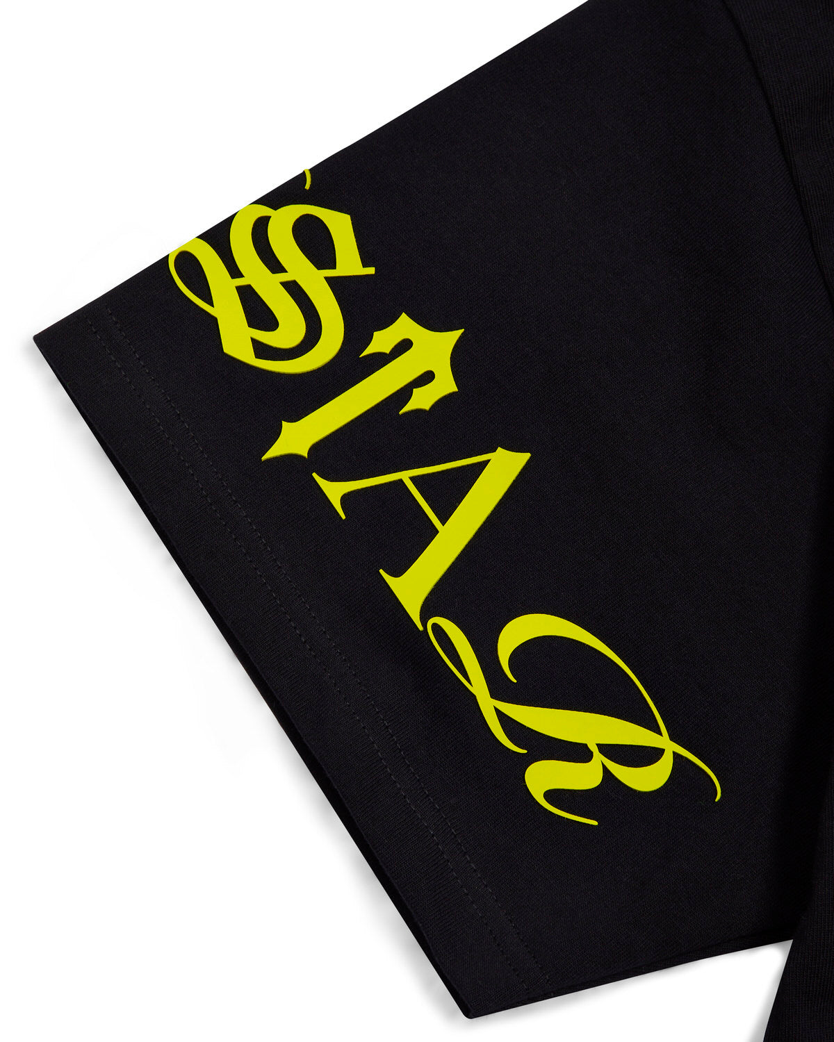 Black Men's Trapstar Script T-shirts UK | 50472-GVDY