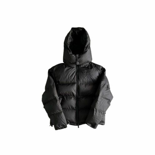 Black Men\'s Trapstar Shooters Detachable Hooded Puffer Jackets UK | 68309-UCVK