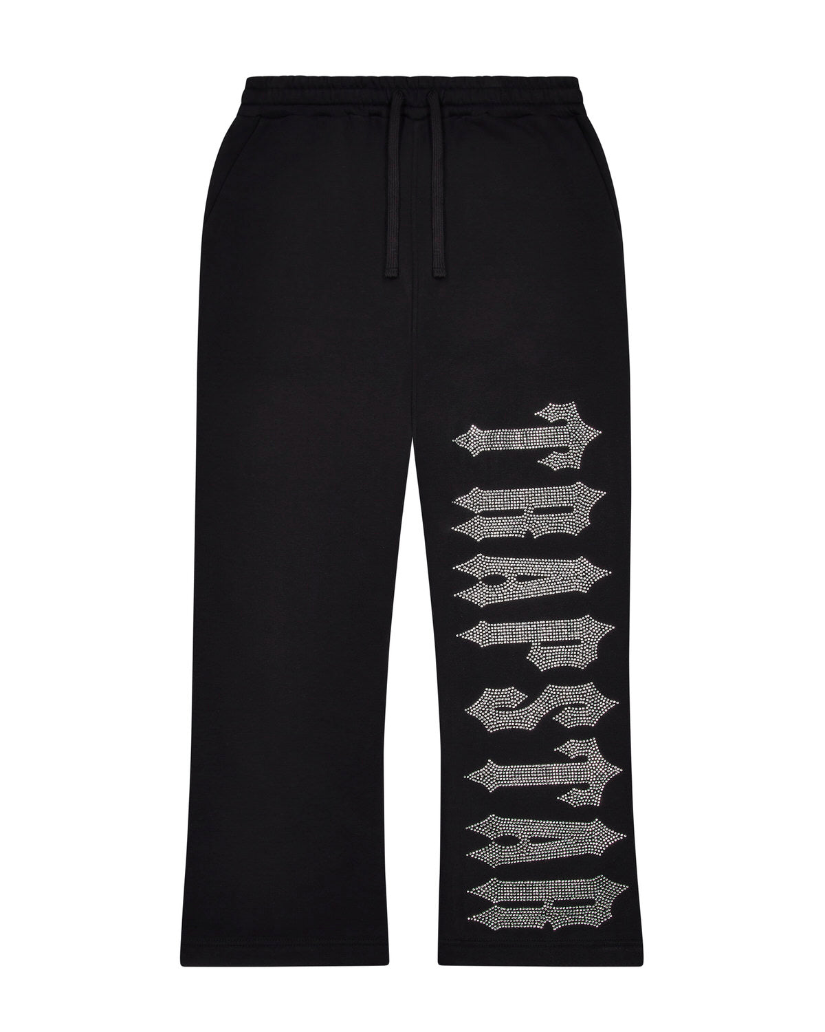 Black Men\'s Trapstar Skull Decoded Diamante Joggers UK | 75604-UJFE