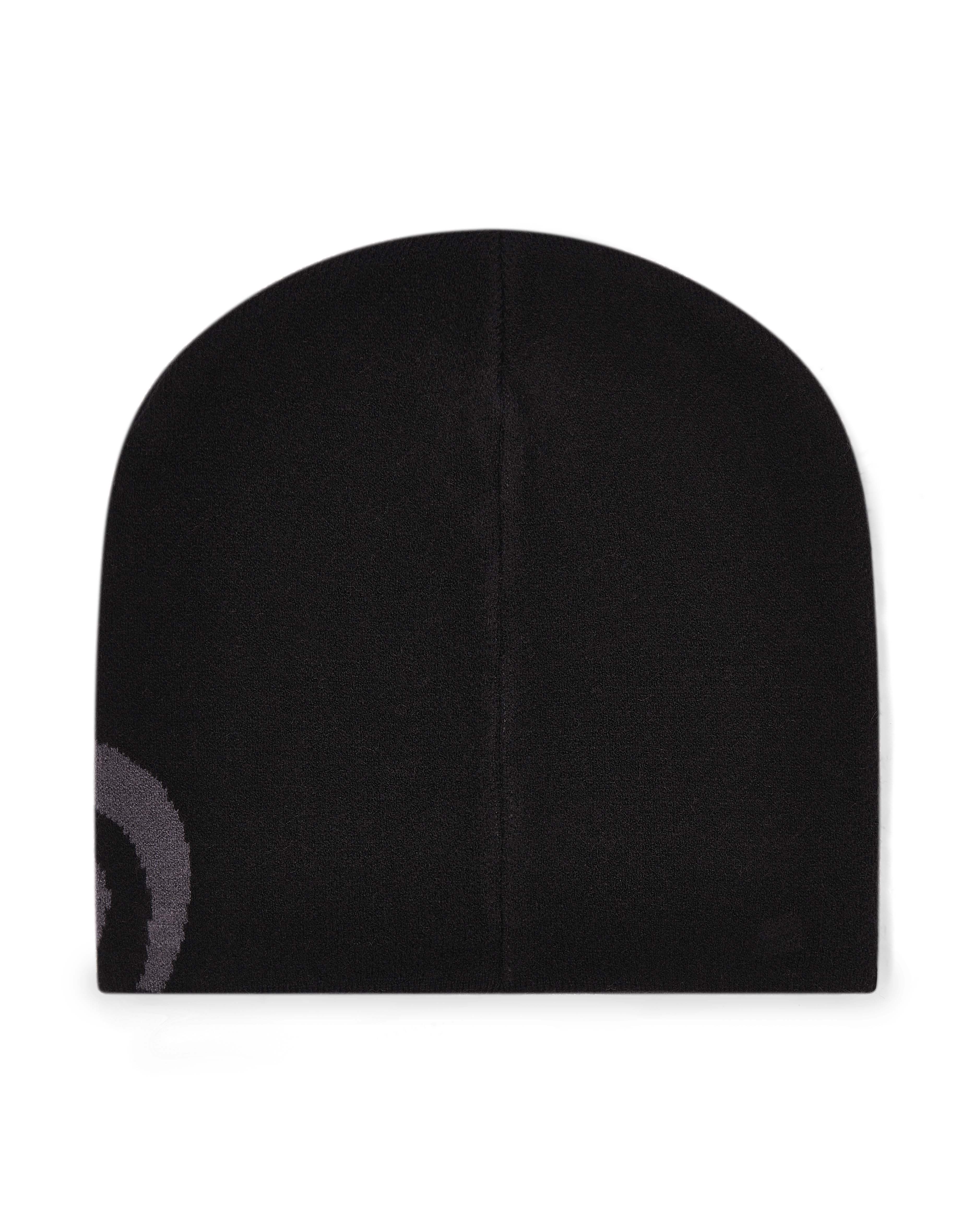 Black Men's Trapstar TS Script Beanie UK | 91703-UCPH