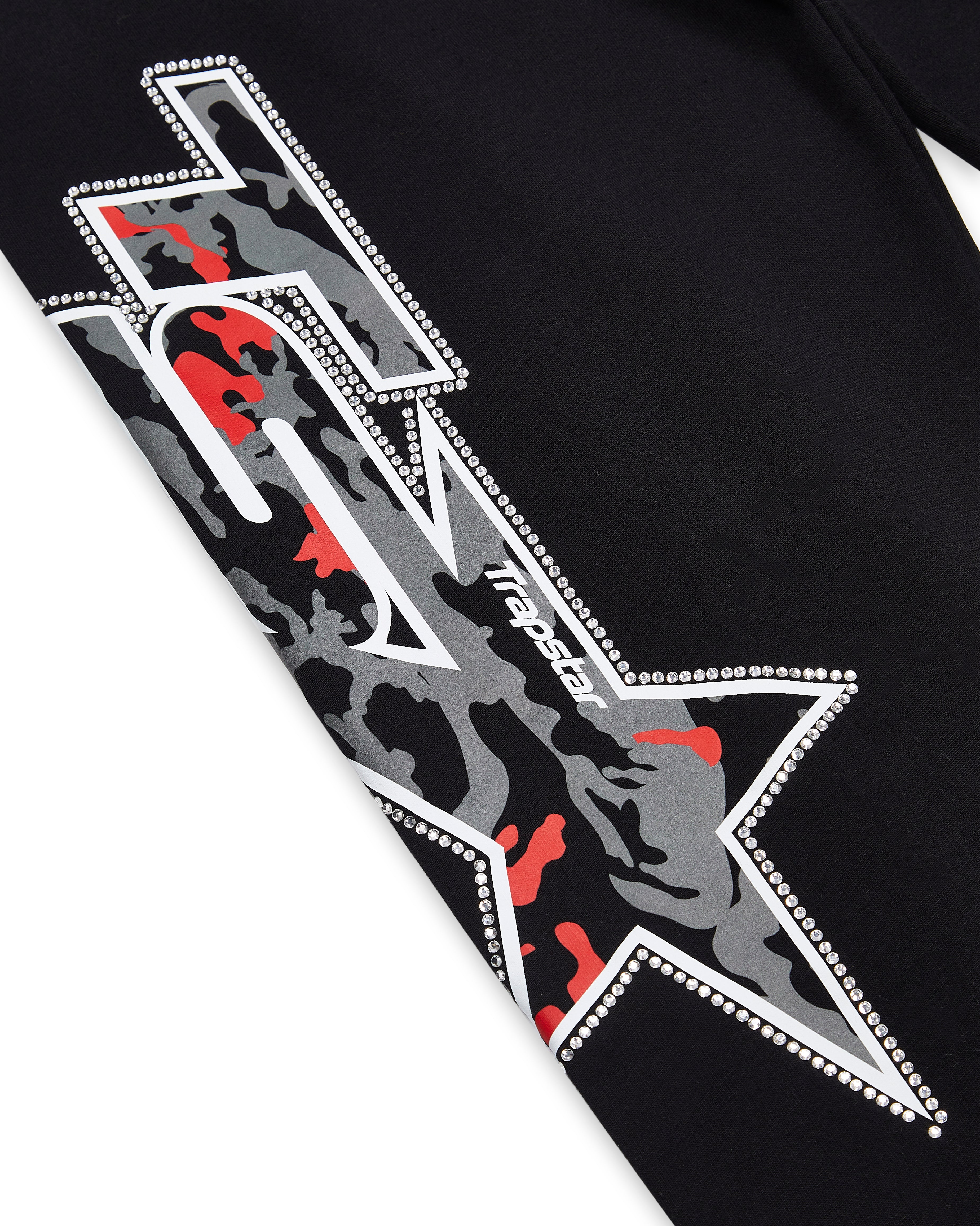 Black Men's Trapstar TS Star Camo Joggers UK | 53279-DWKZ