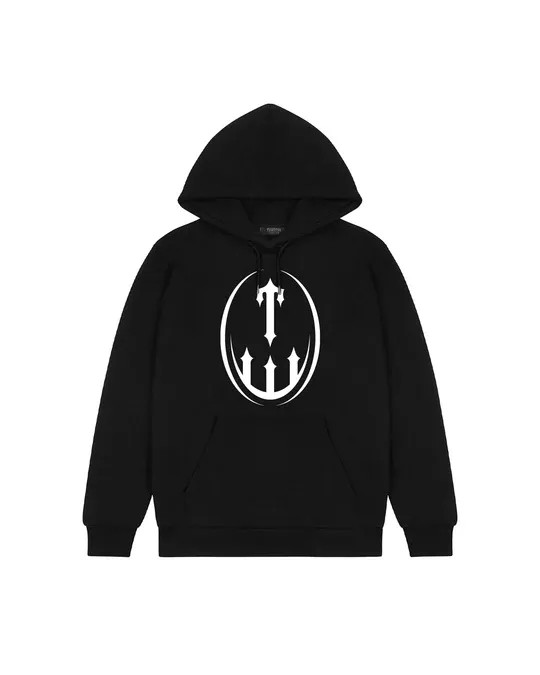 Black Men\'s Trapstar T CREST Hoodies UK | 17039-ADGW