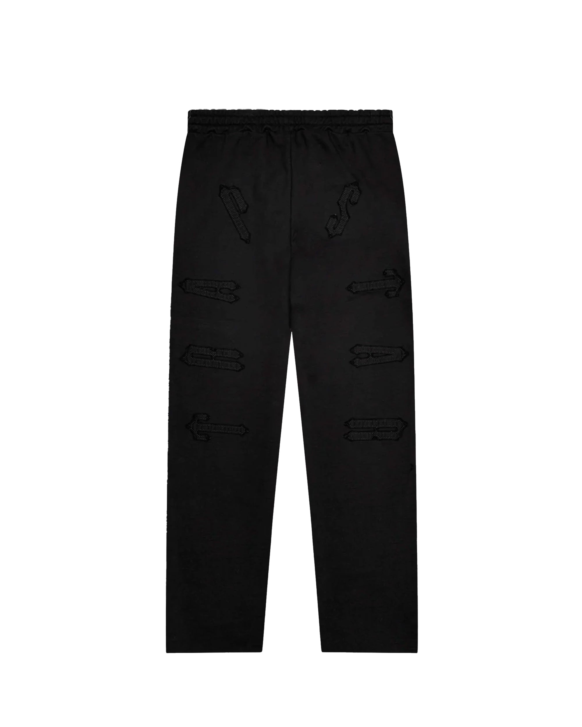 Black Men's Trapstar x Ed Hardy Irongate Patchwork Joggers UK | 63402-FMYO