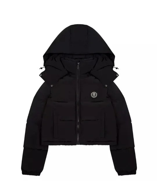 Black Women\'s Trapstar Irongate Hooded Jackets UK | 96248-YPVM