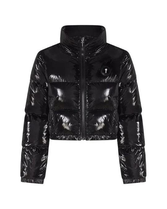 Black Women\'s Trapstar Irongate Puffer Jackets UK | 23108-CPWT